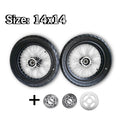 14 Inch Supermoto Wheel Set