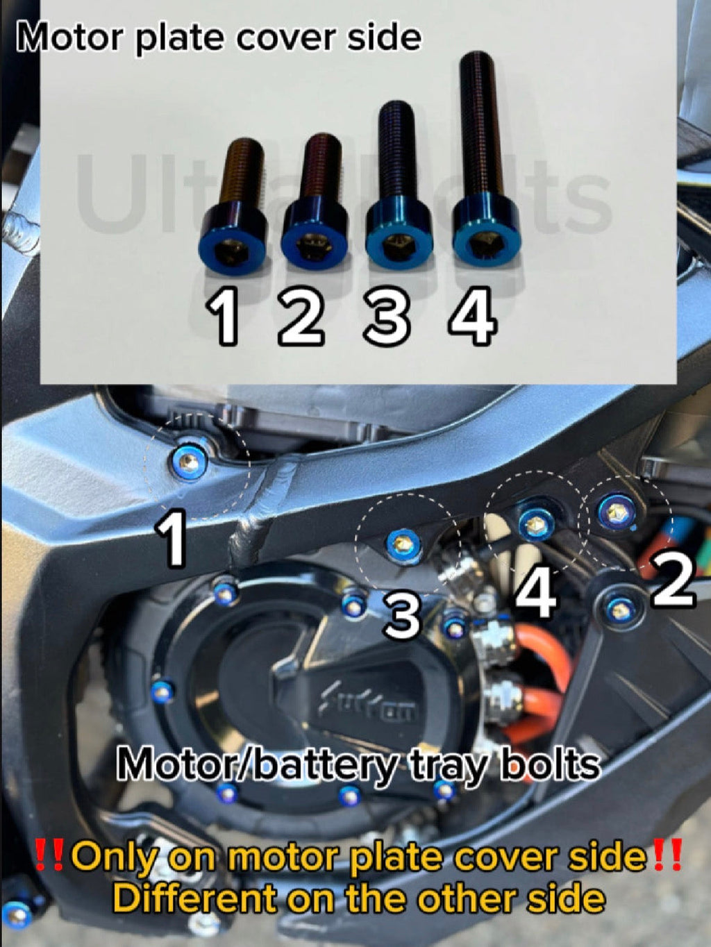 Surron Ultra Bee Premium Full Titanium kit