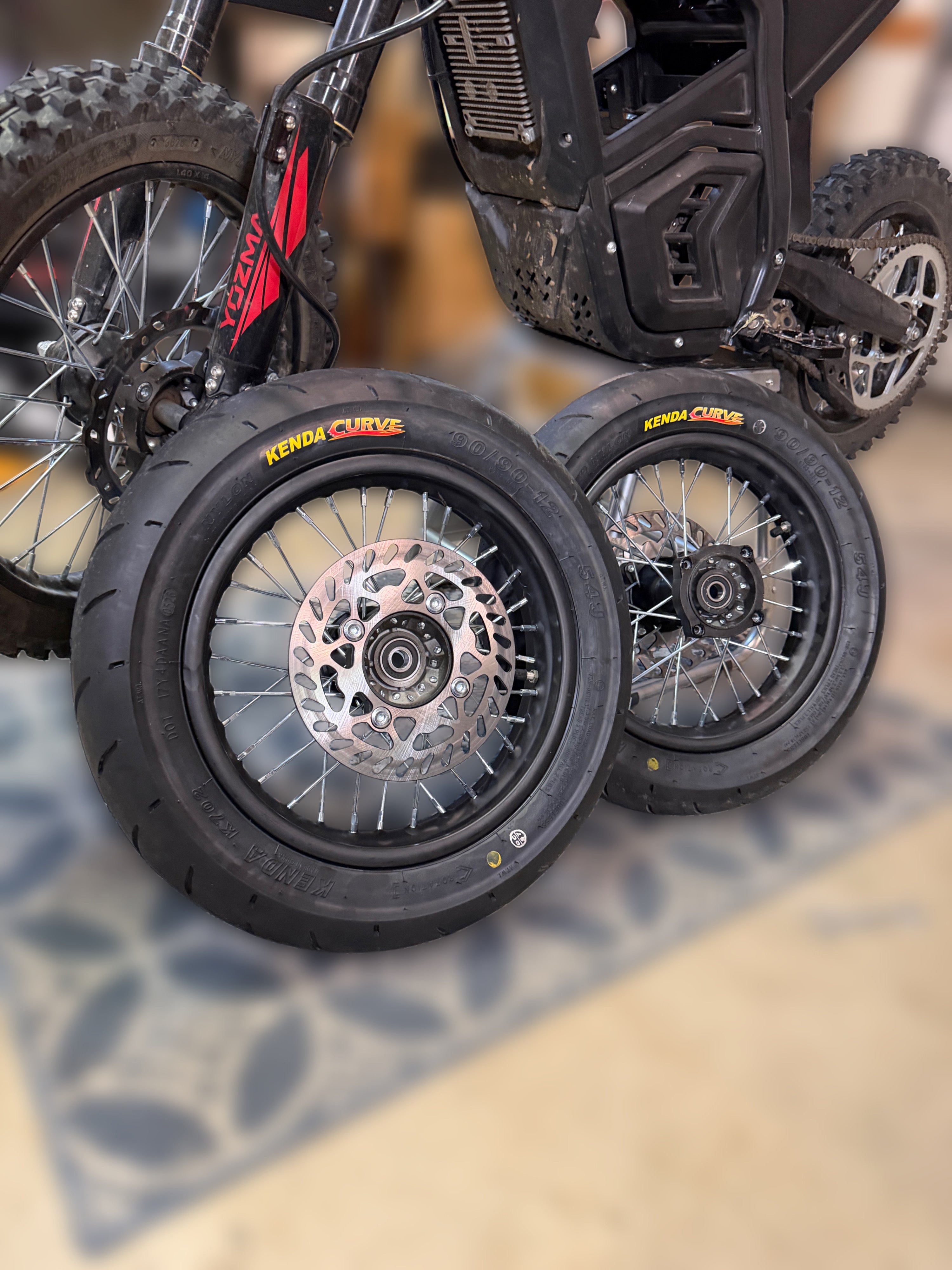 Supermoto Wheel Set for Yozma/Qronge/Tuttio